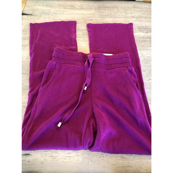 INC International Concepts Knit Sweatpants in Autumn Berry - S - Picture 4 of 5